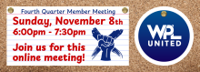 Fourth Quarter Member Meeting Banner